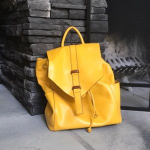 Vera Bradley Big Sky Leather Backpack